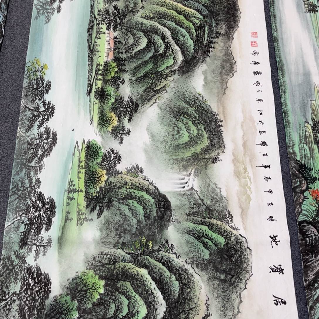 国画老师手绘作品