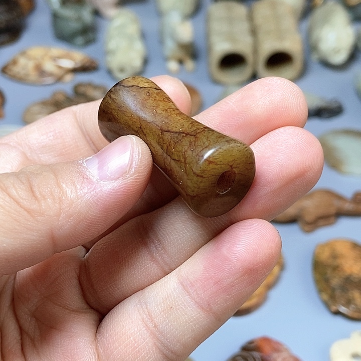 和田玉未镶嵌颈饰9