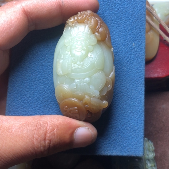 江***岁和田玉未镶嵌颈饰