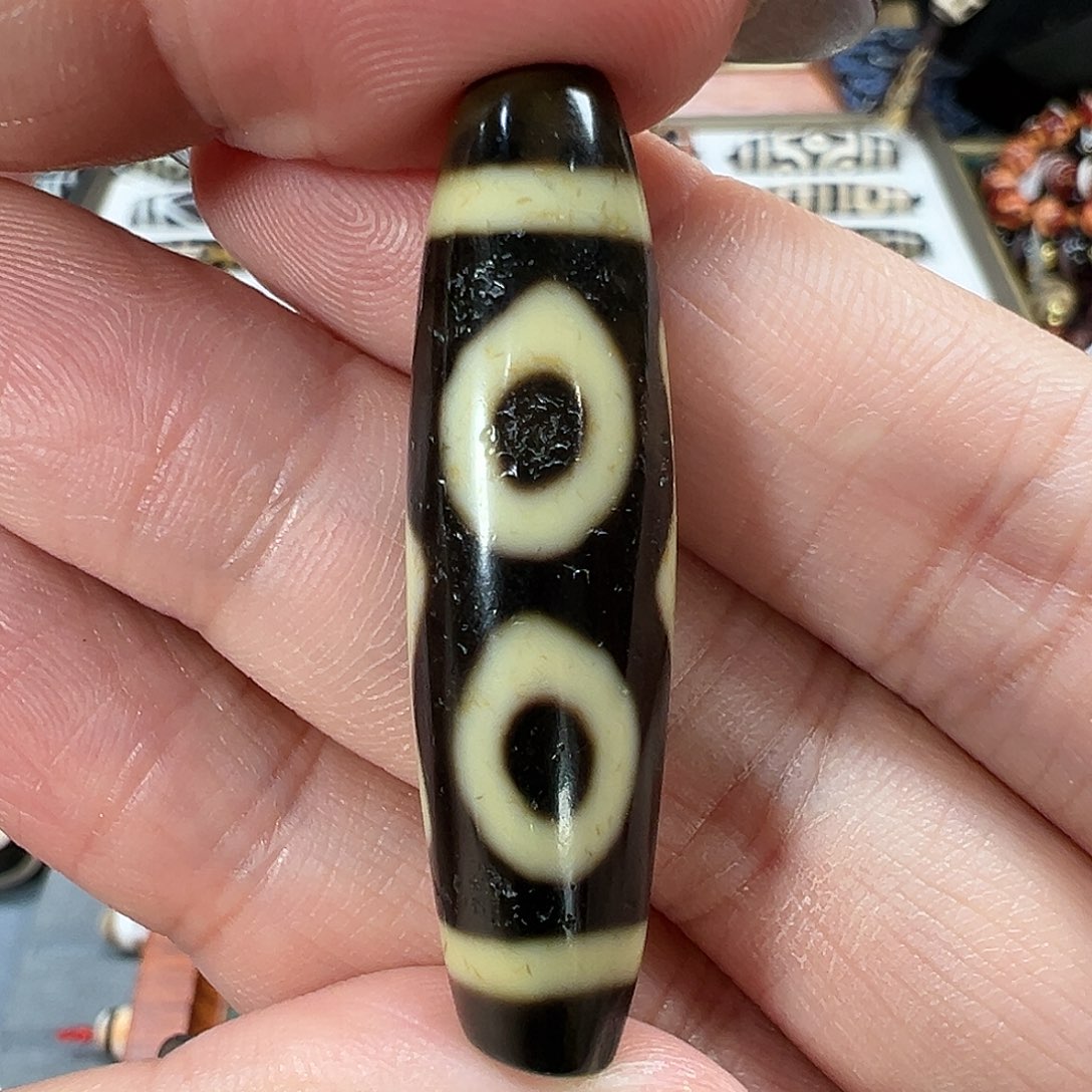 玛瑙/玉髓未镶嵌珠宝半成品老冯至纯佛三眼
