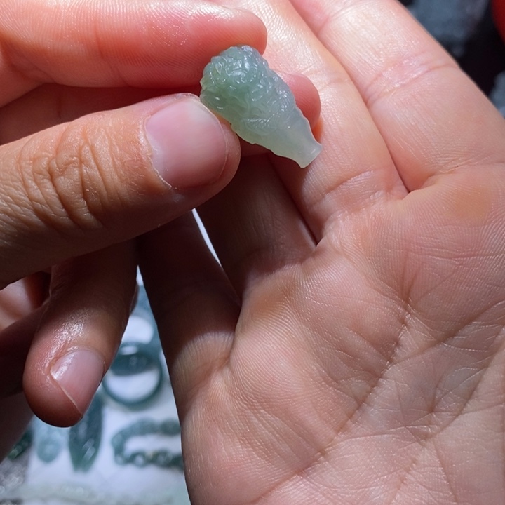 云***卿定制翡翠未镶嵌毛