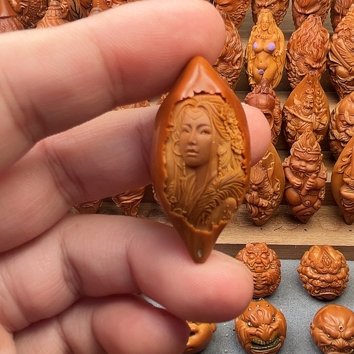 吊坠橄榄核20美女福利