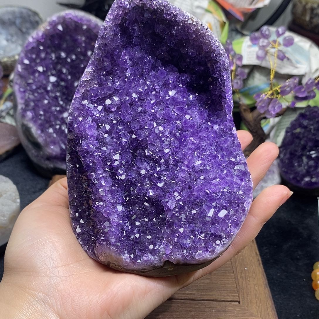 未镶嵌大型摆件（非配饰）紫晶