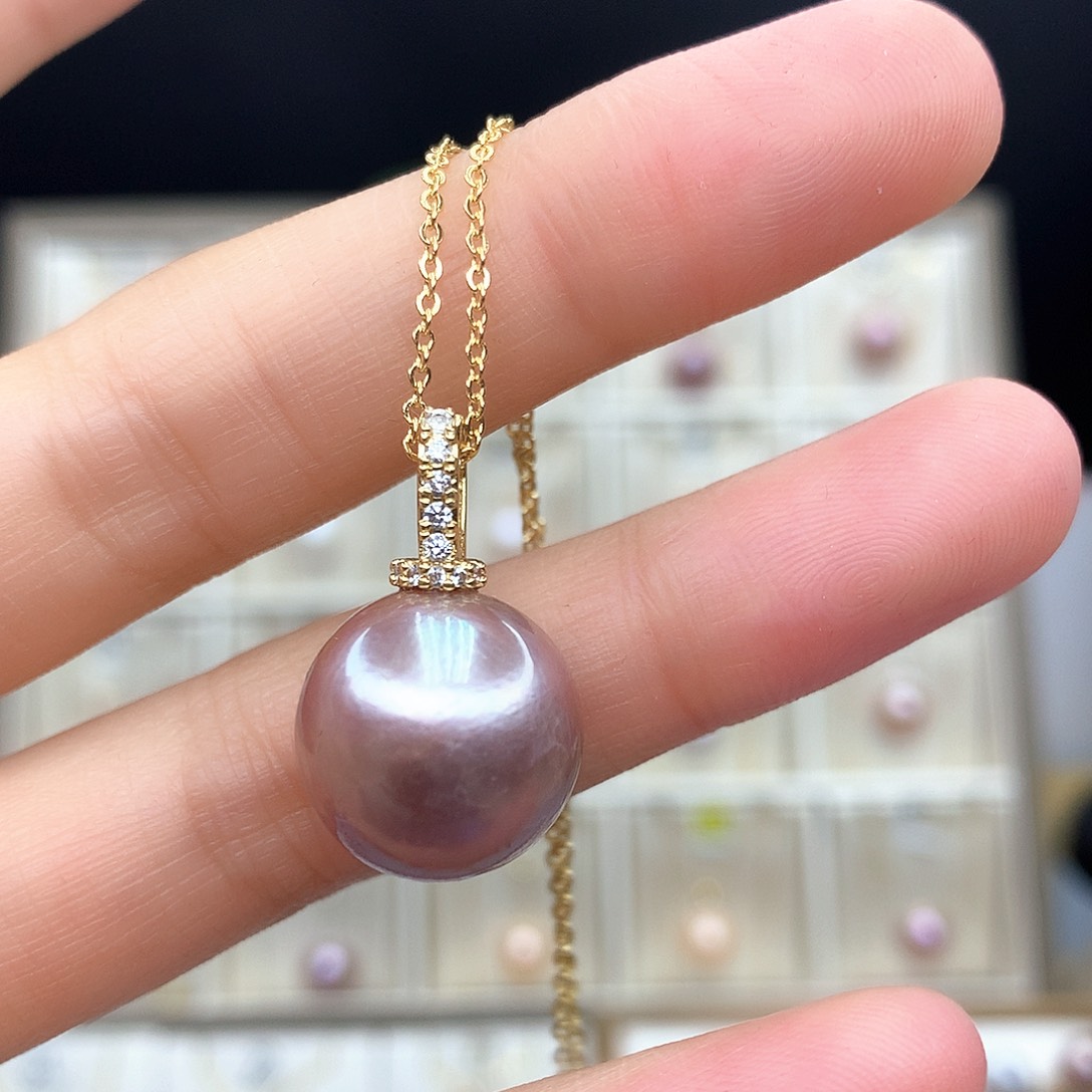 淡水珍珠颈饰合金