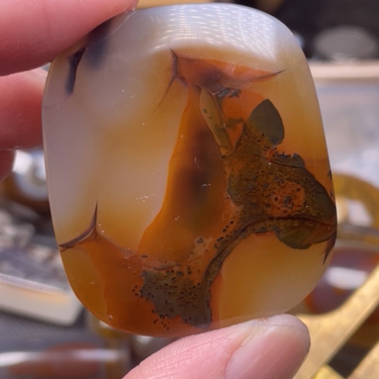 玛瑙/玉髓吊坠(不含链)未镶嵌