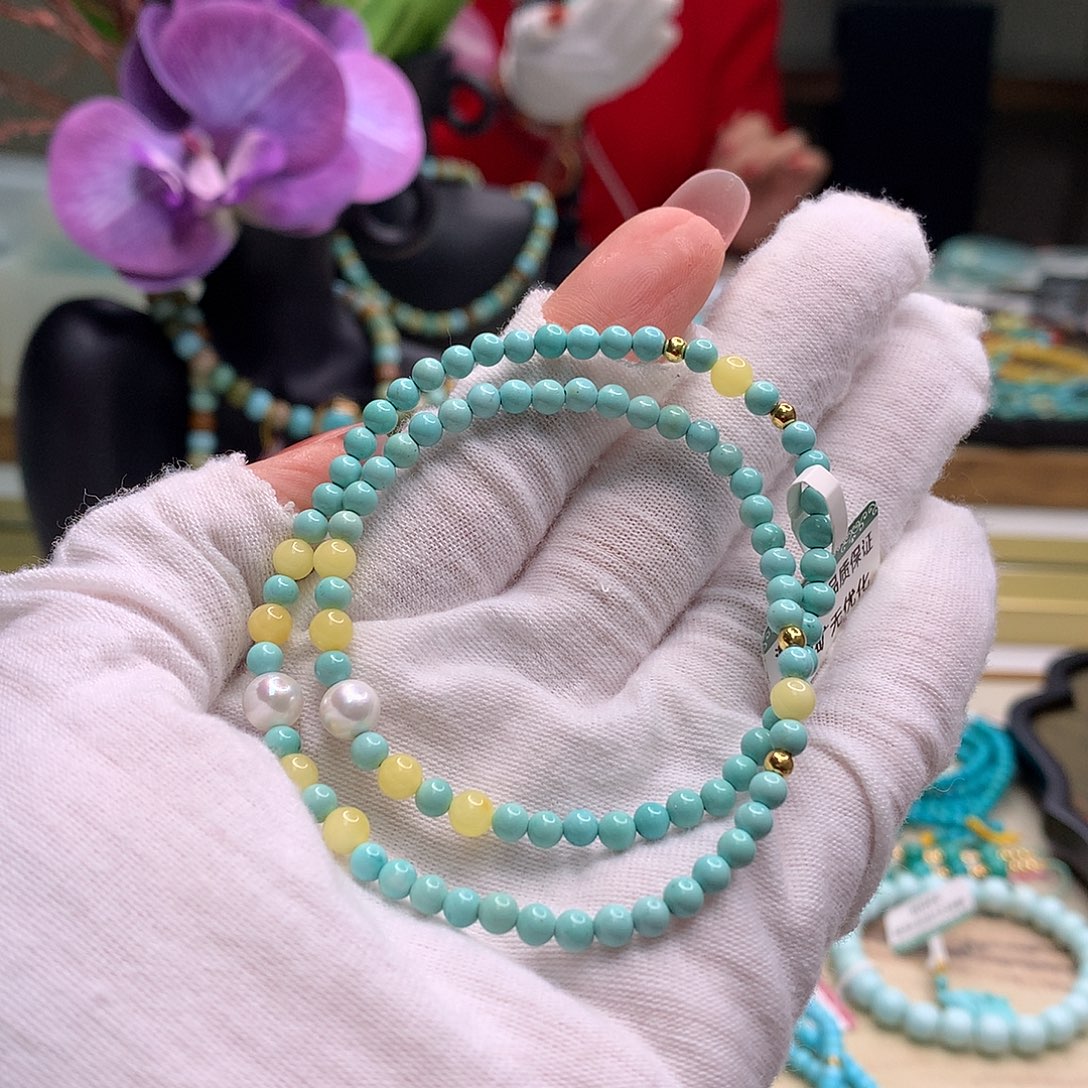 绿松石未镶嵌配饰