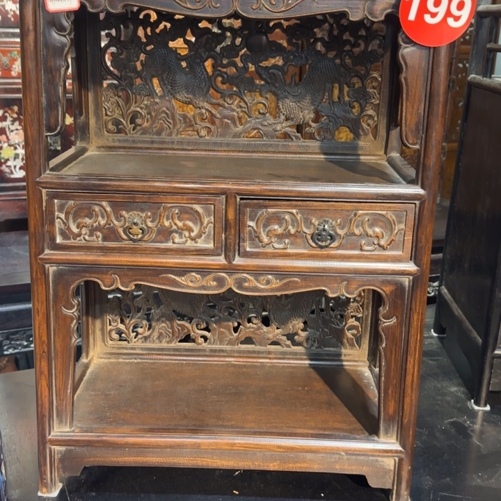 古***9木花梨木柜子一个