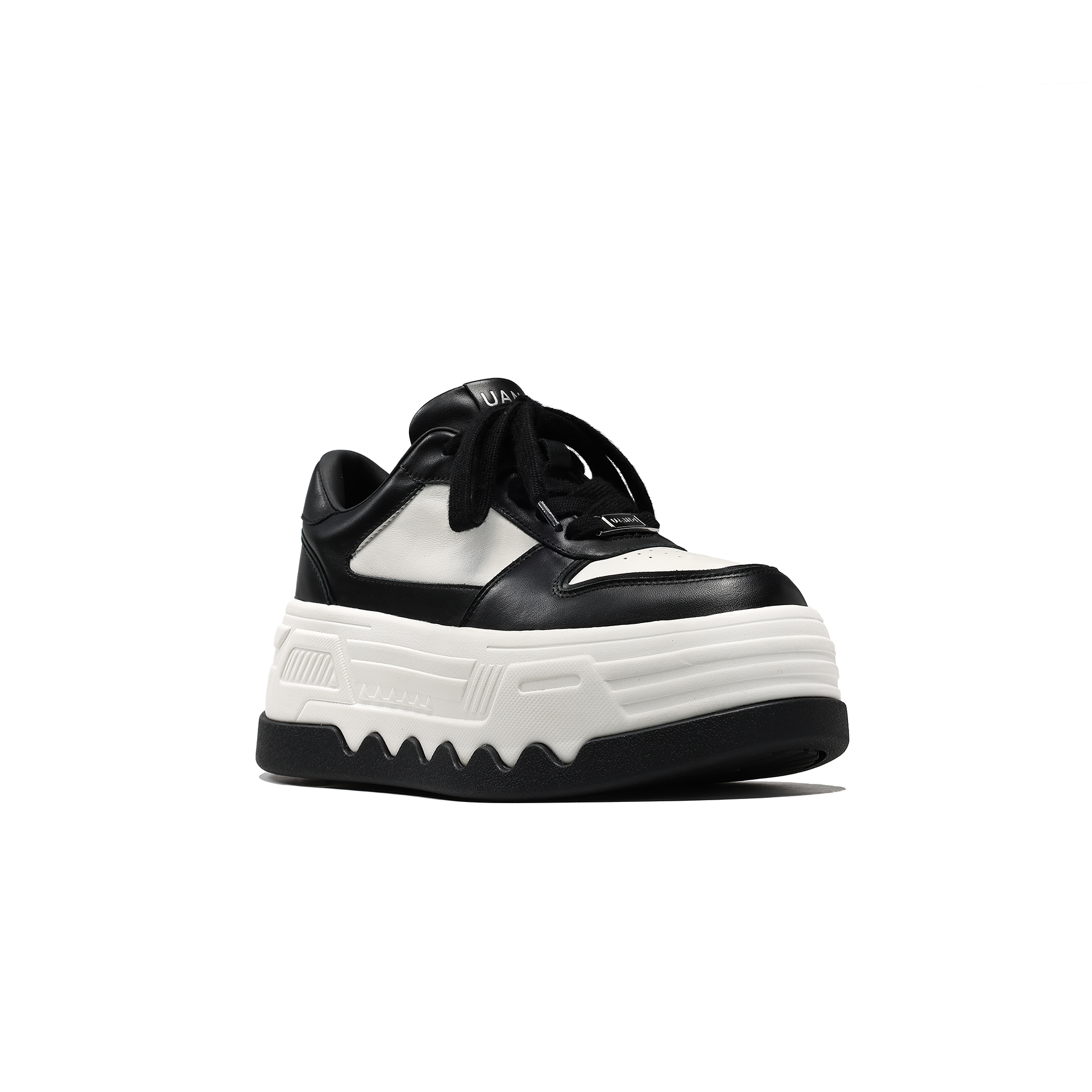 UANDI原创25年夏季款增高时尚百搭低帮欧若风小白鞋板鞋YT24276-7