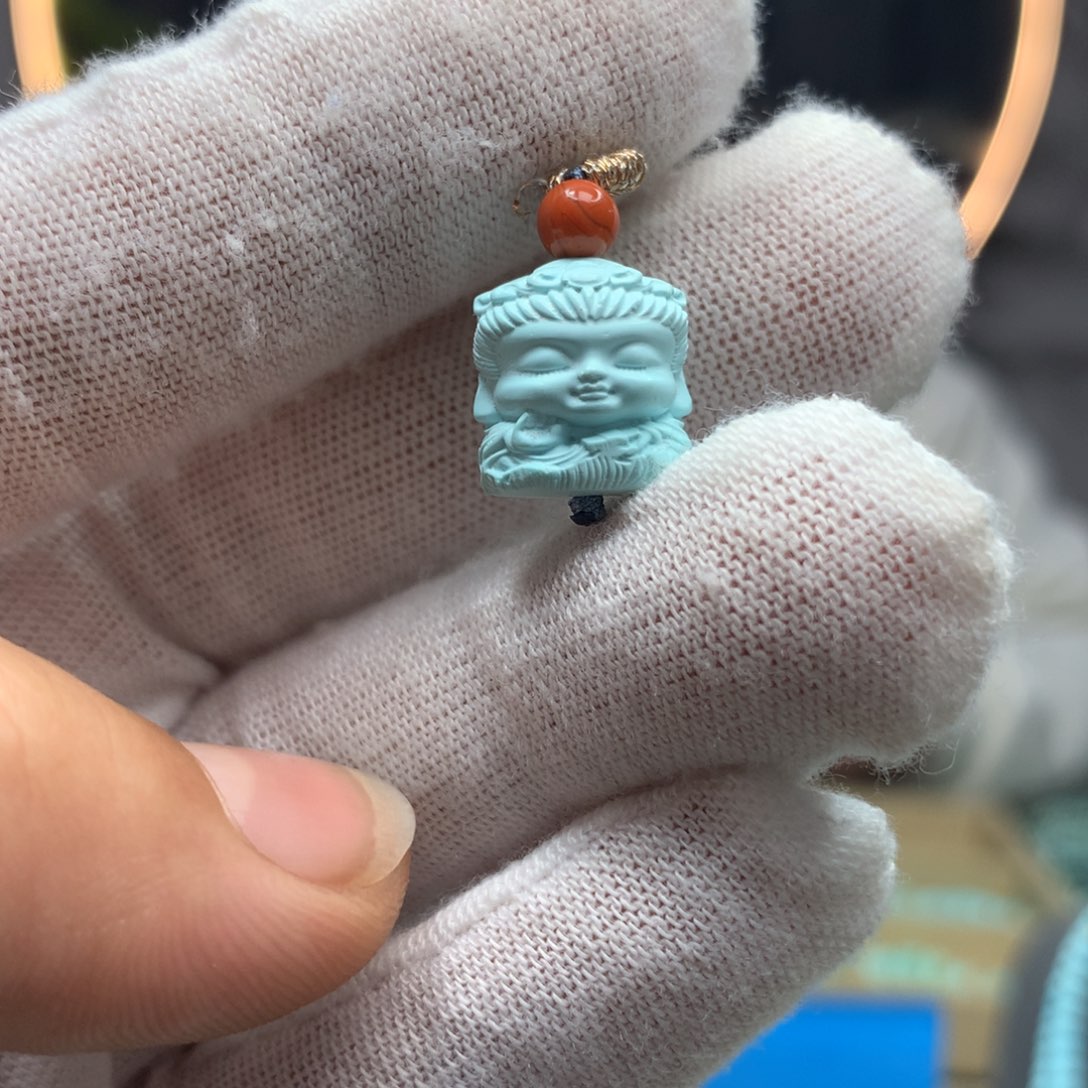 绿松石挂件未镶嵌