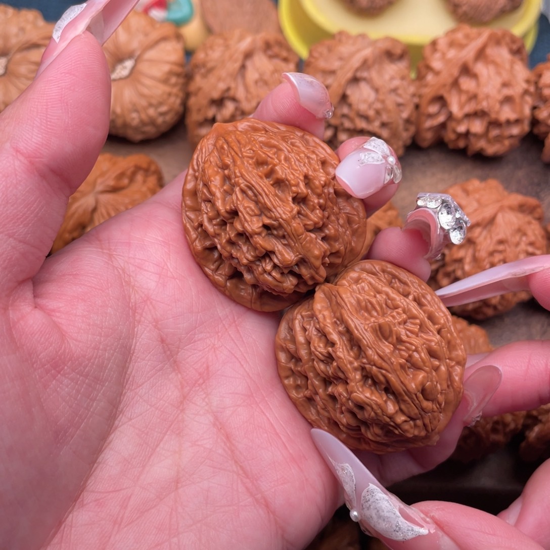 把件文玩核桃全品精配山地虎头37