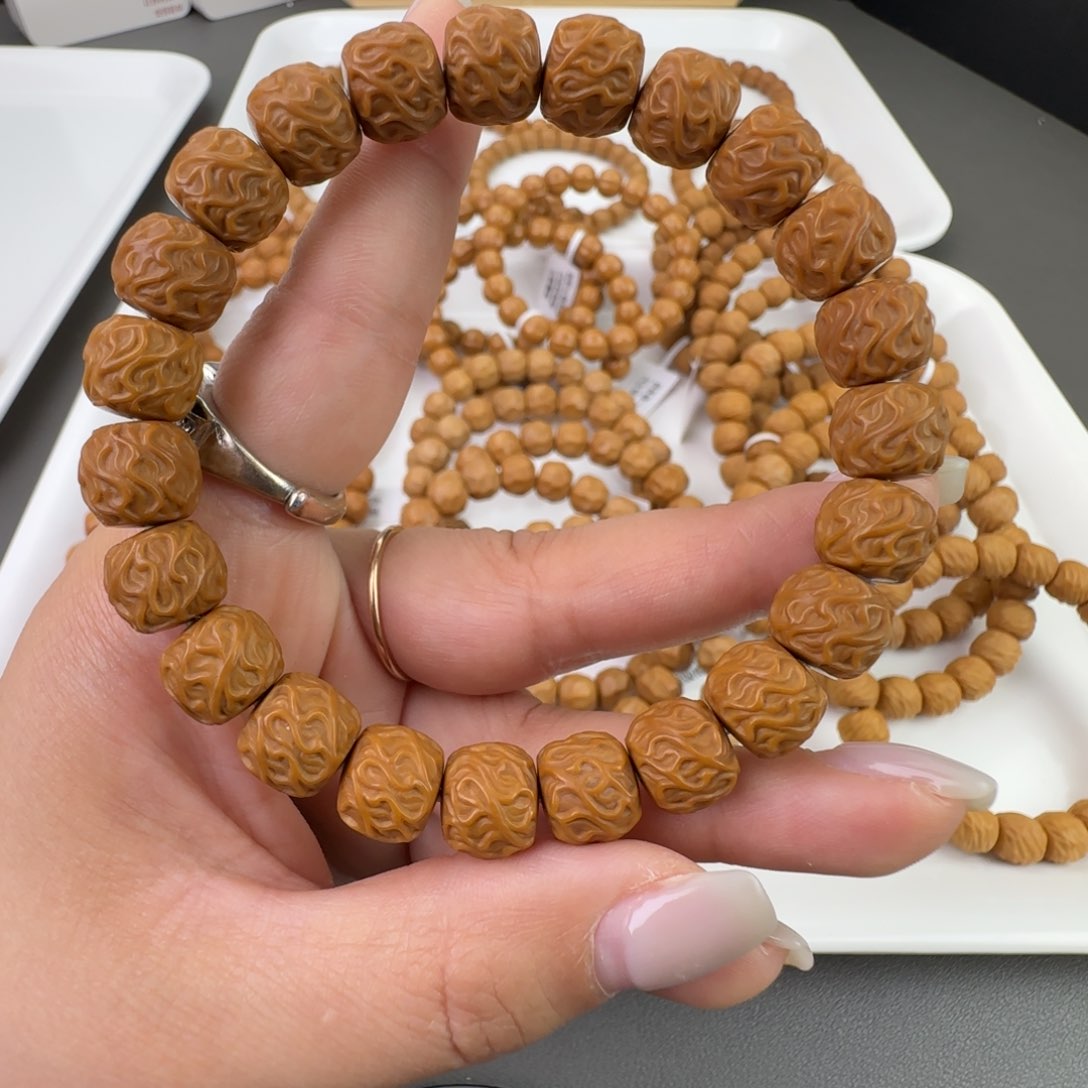 核桃手串/手链龙柱