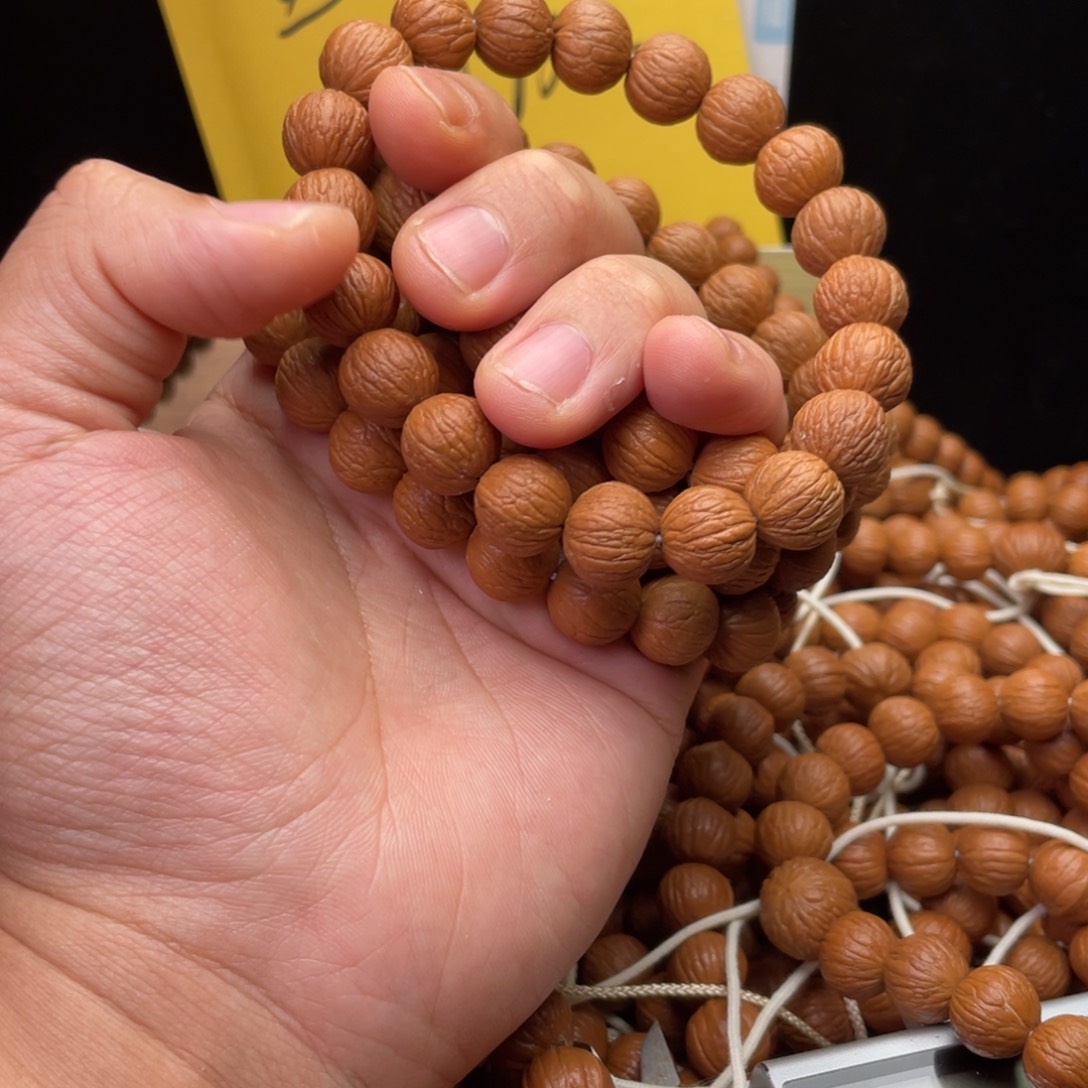 猴头核桃手串凤羽13