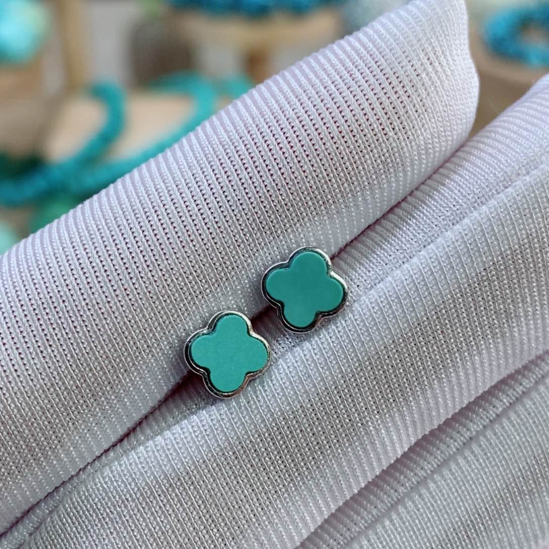 绿松石配饰银S925镶嵌