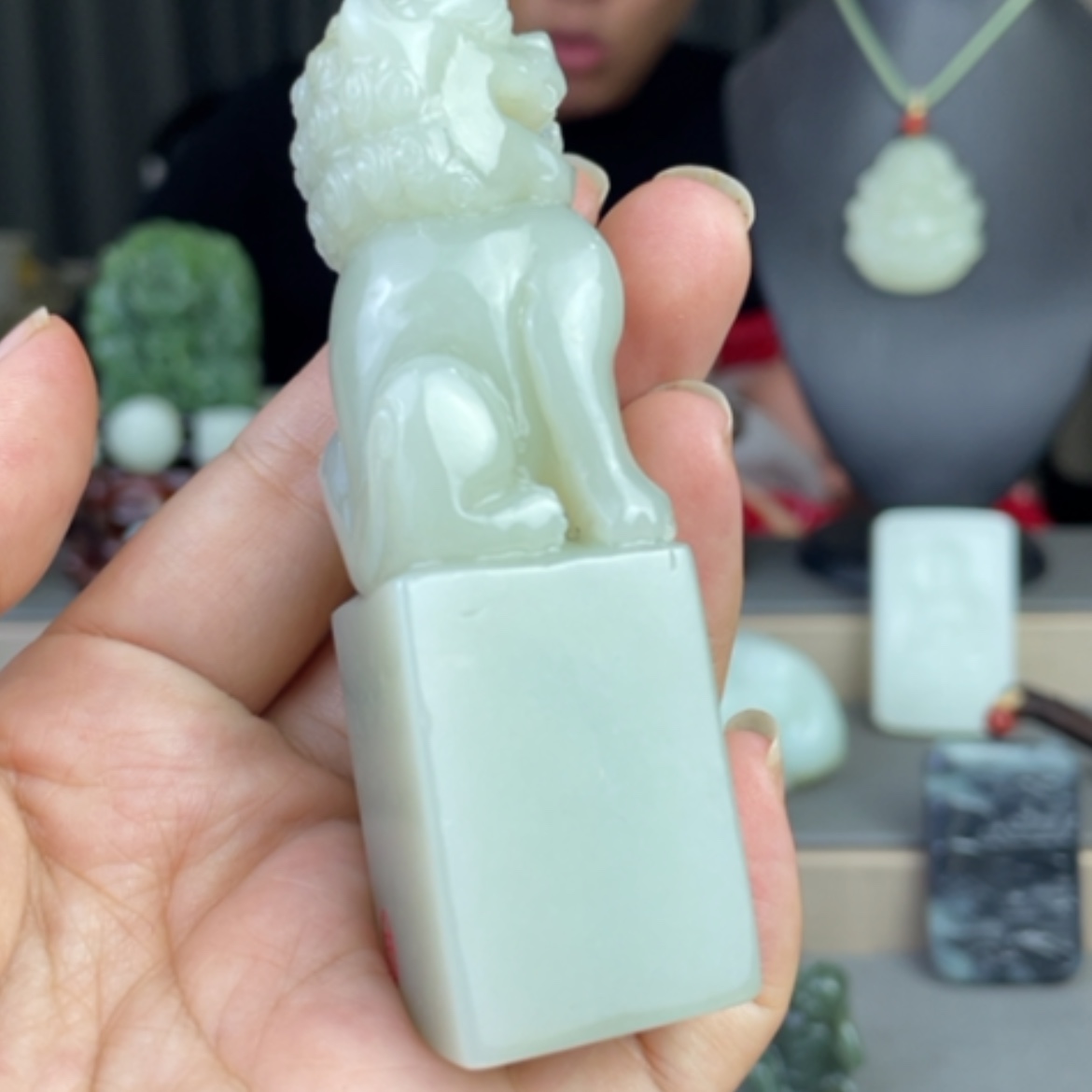 【闪购商品】和田玉颈饰未镶嵌忠*