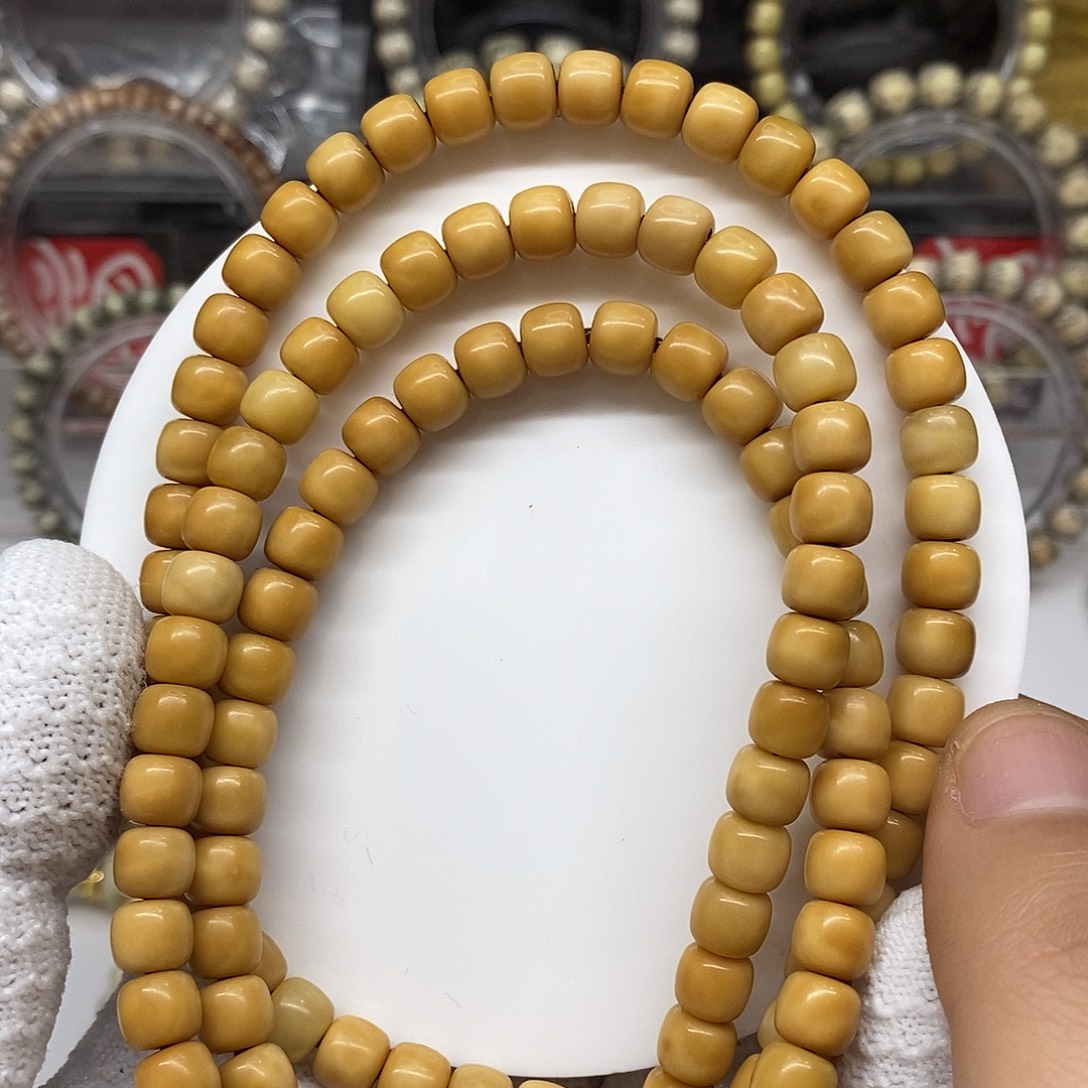 吊坠星月菩提龙脊108