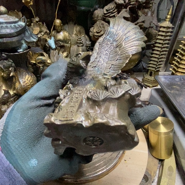 好***安铜工艺品家具摆件