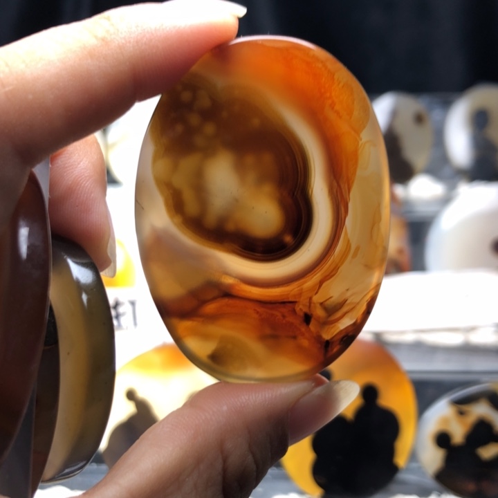 合金玛瑙/玉髓珠宝奇石119