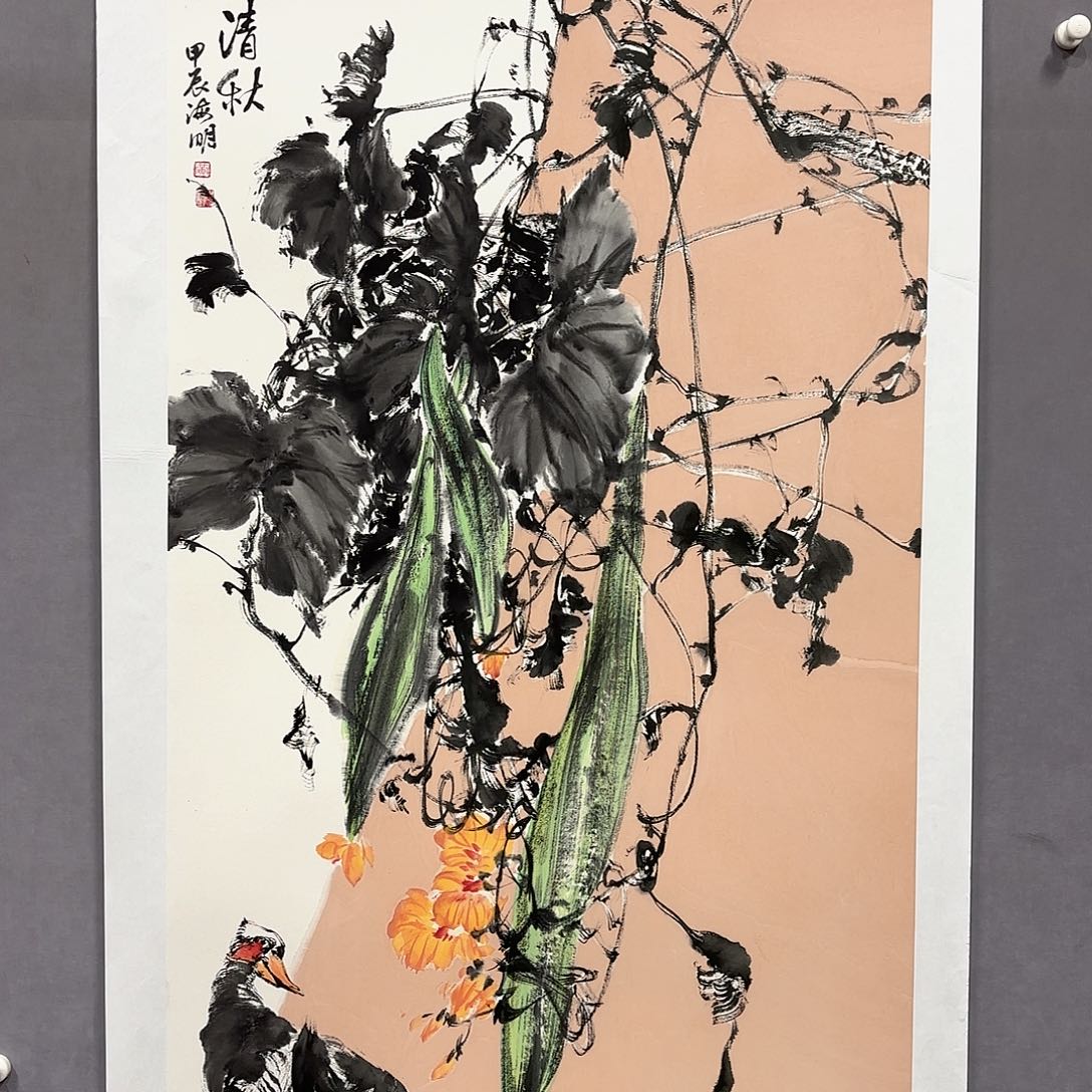国画国画纯手绘作品请放心去藏