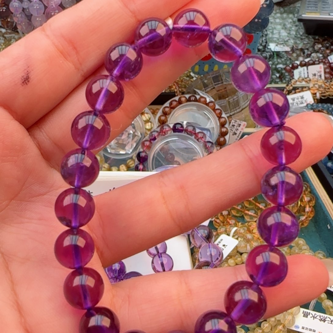 水晶手链未镶嵌手串