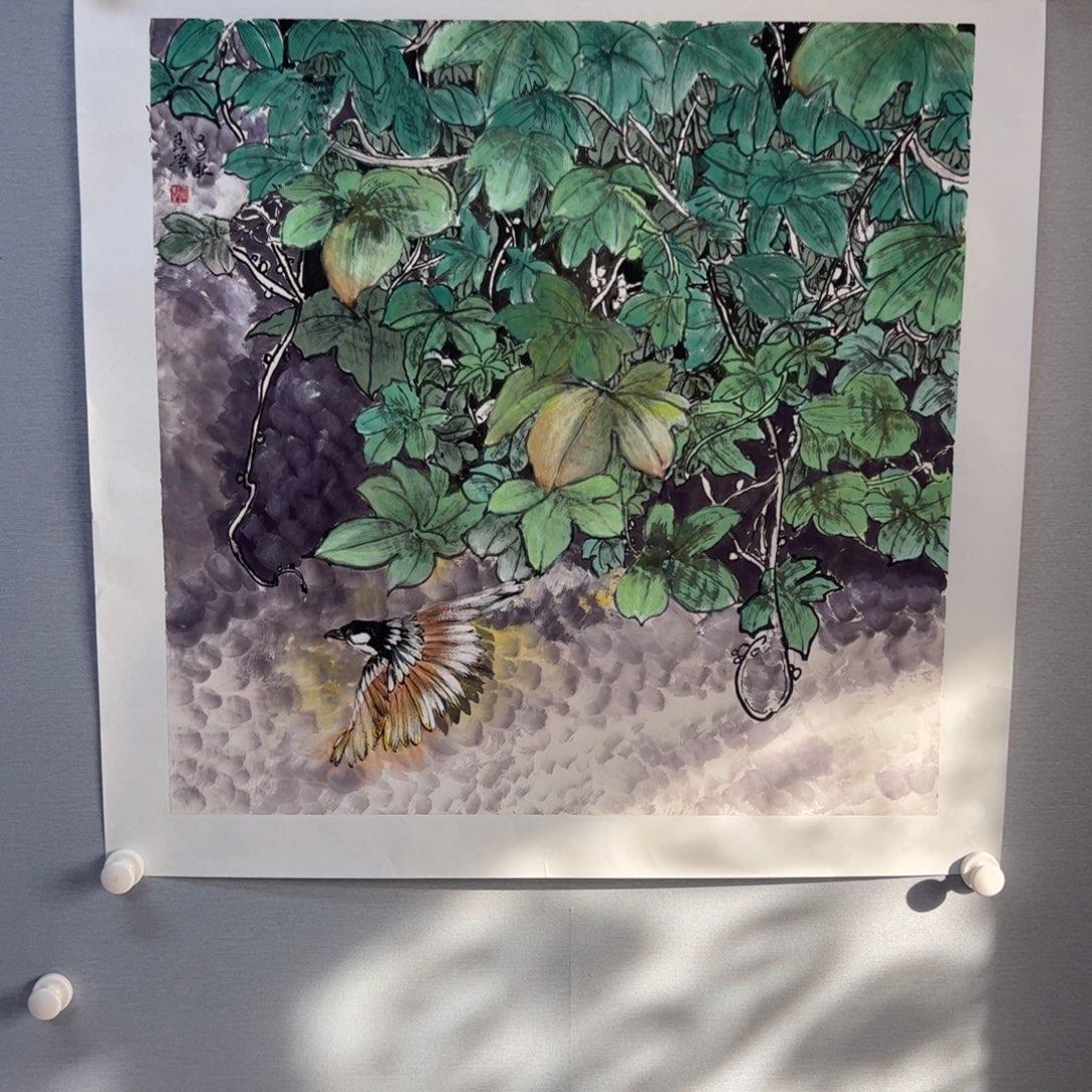 国画亲笔手绘原创作品