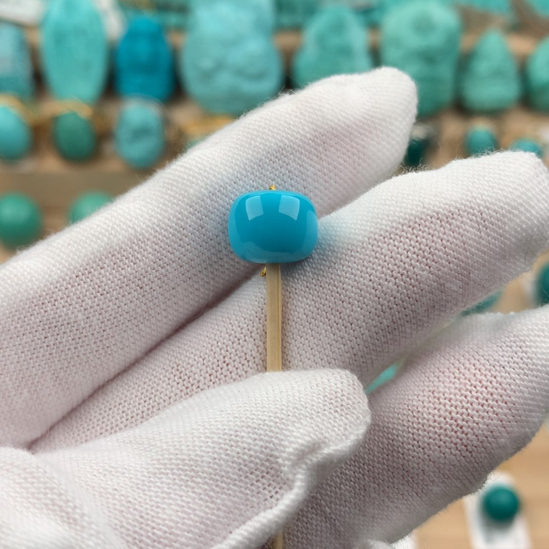 绿松石配饰未镶嵌卡10*8.3