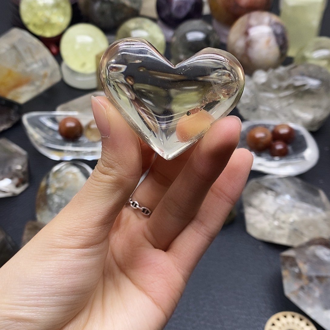 水晶未镶嵌珠宝半成品211水晶石