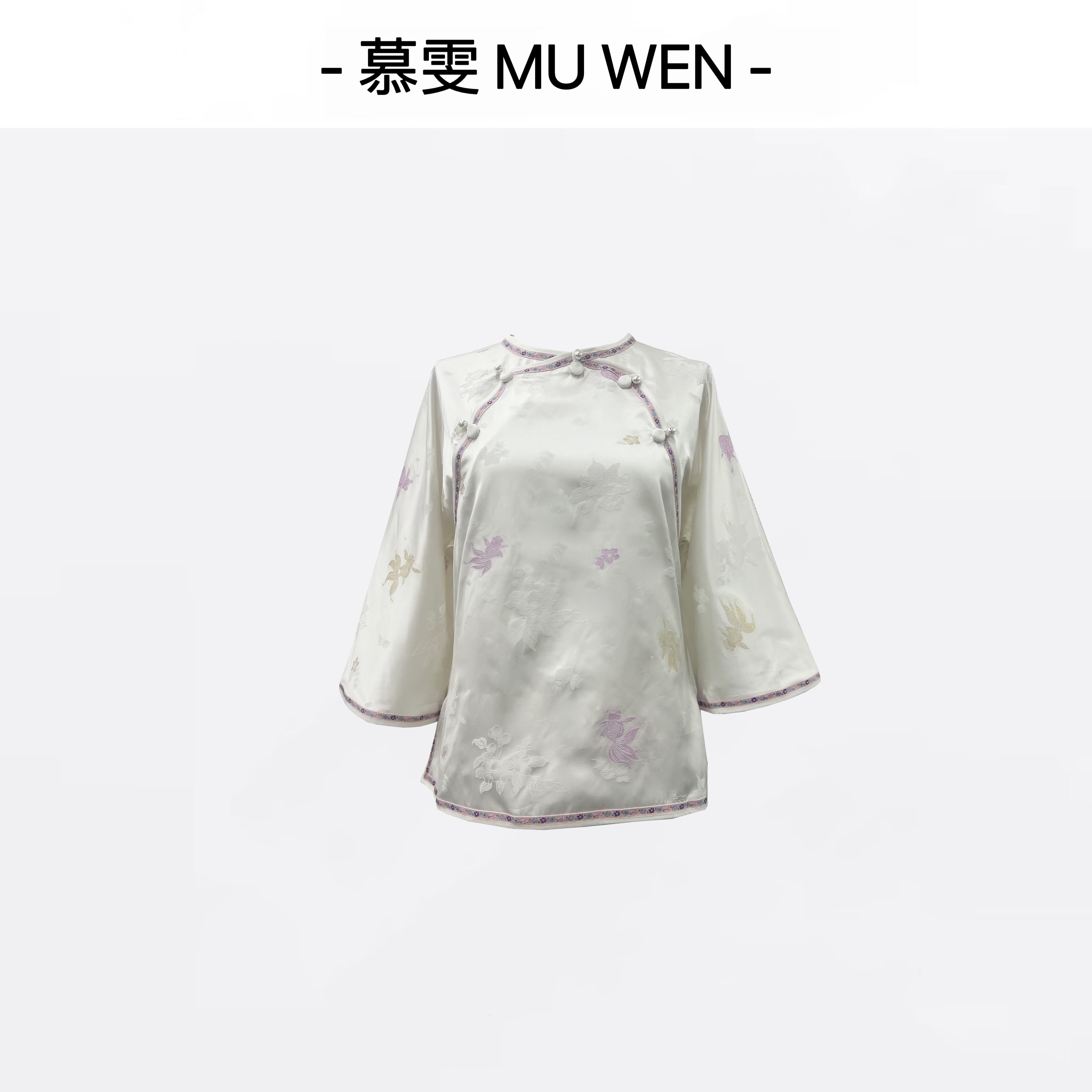 【年年有余】早秋国风手工盘扣上衣251455379