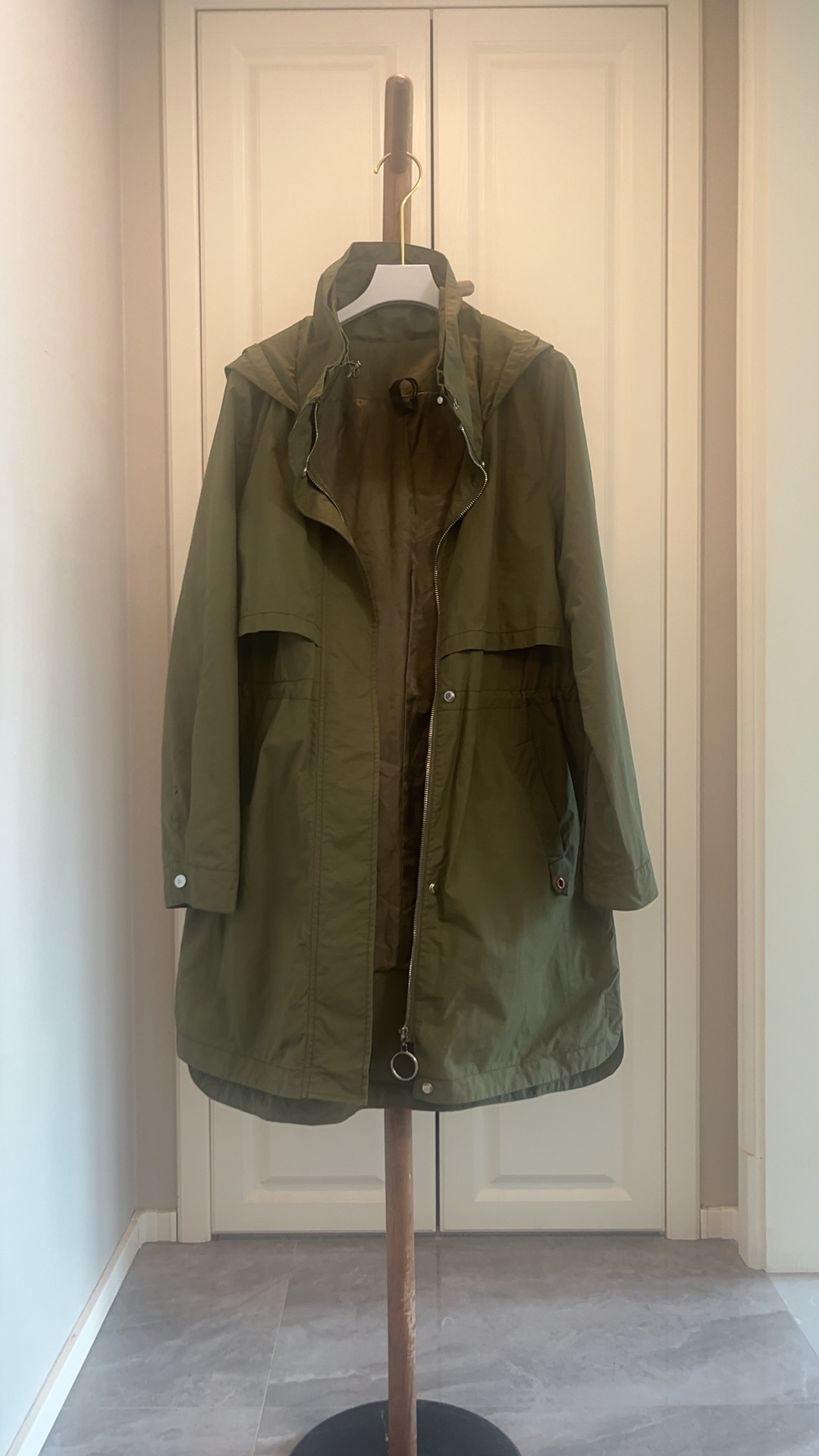 依非范气质连衣裙国风长款收腰