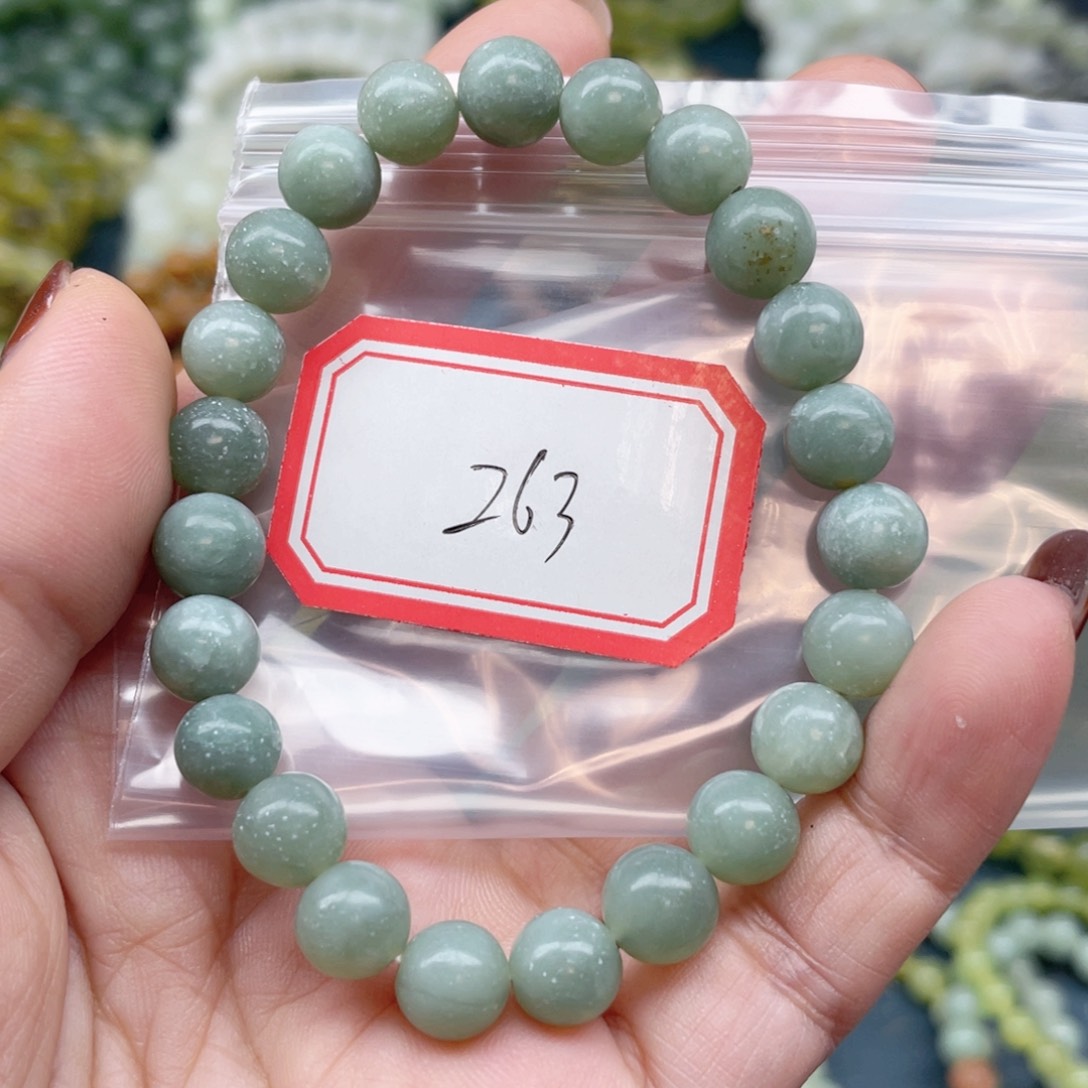 未镶嵌蛇纹石玉手串