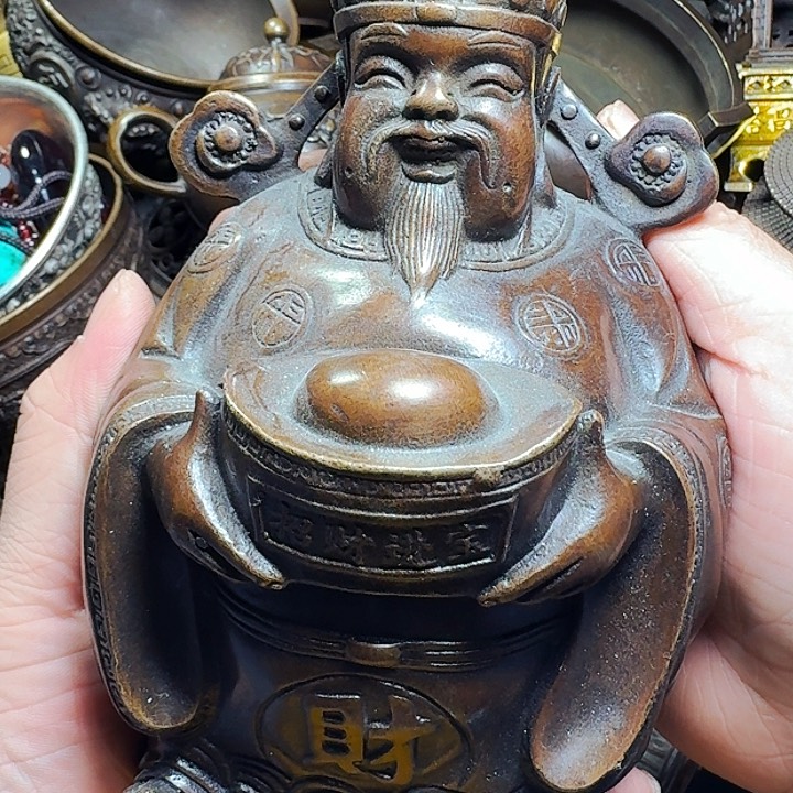 铜器摆件收收藏藏