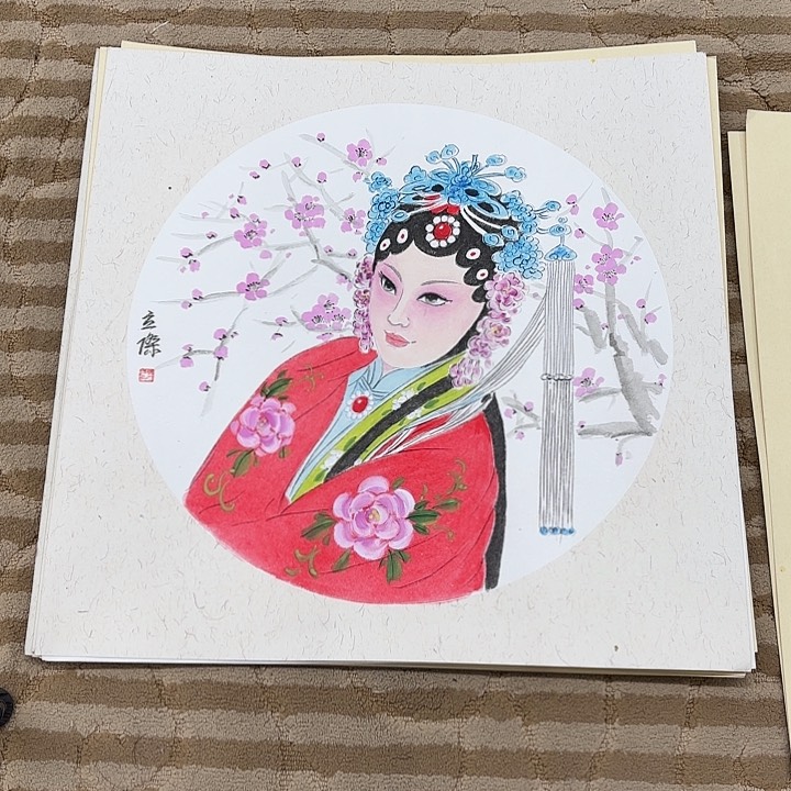 国画花鸟等多种鸟类和动物50.50