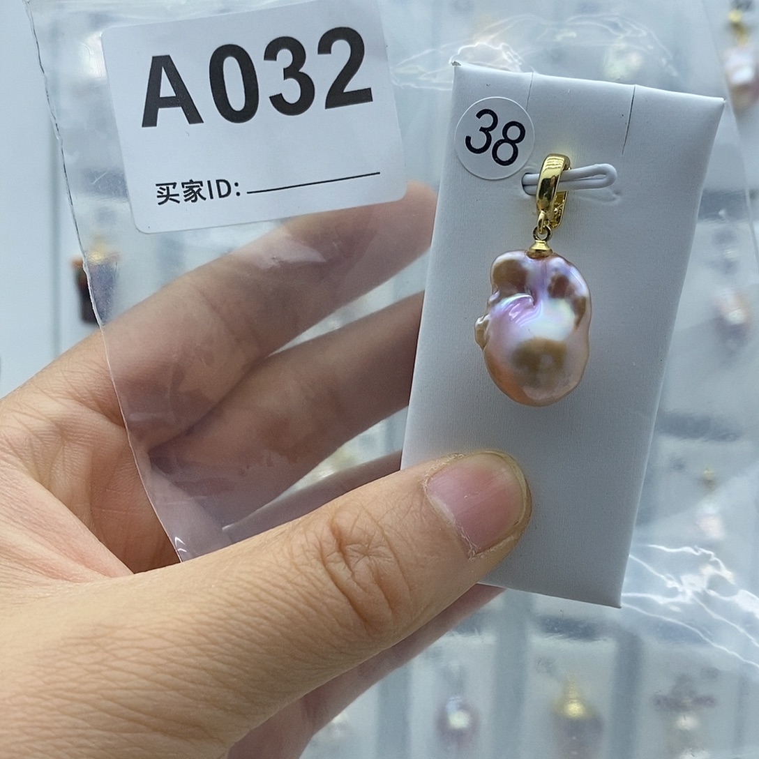 颈饰钛钢淡水珍珠