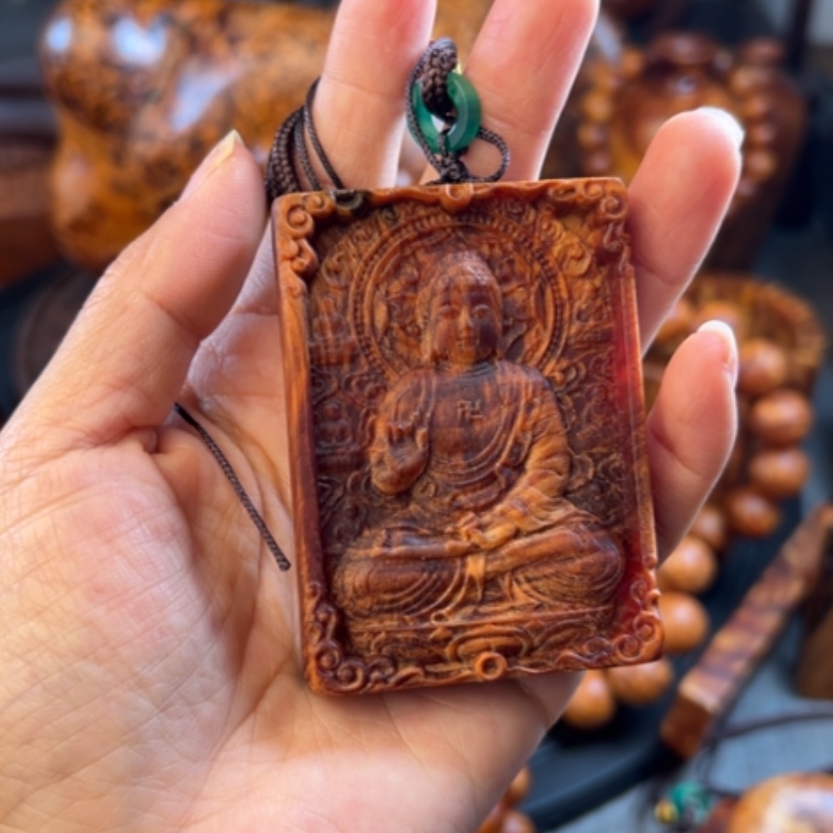 【闪购商品】松木（琥珀木）把件