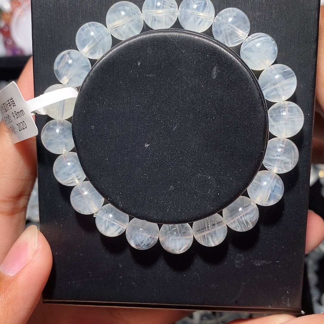 未镶嵌水晶手链蓝针