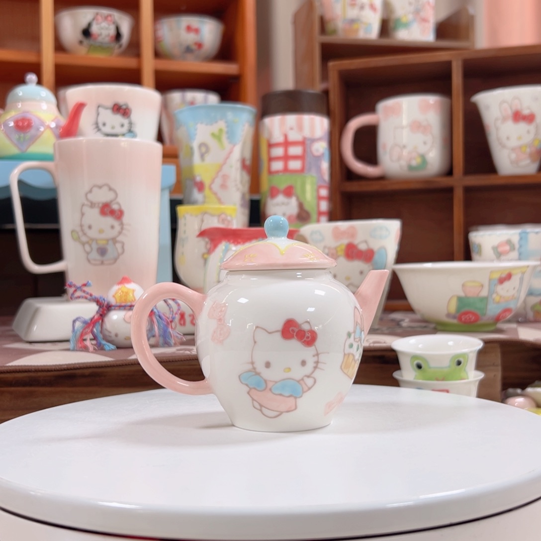 高温釉下彩手作陶瓷