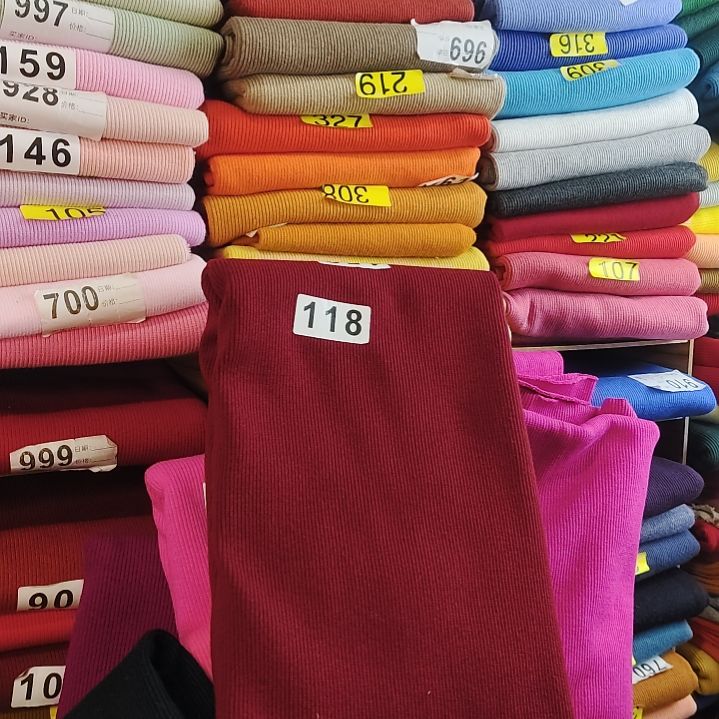 纯棉2×2的枣红色编码118半米。