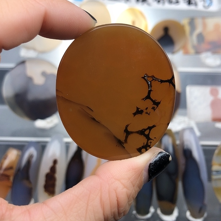 查罗石未镶嵌珠宝半成品65