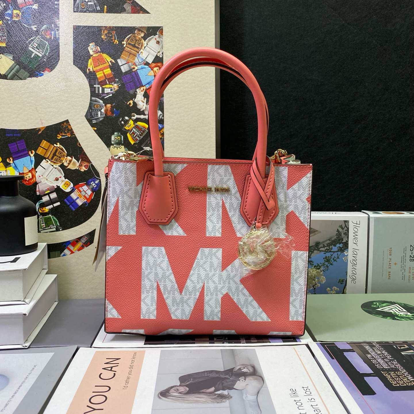 99新 MICHAEL KORS/迈克高仕 23087斜挎包22*20