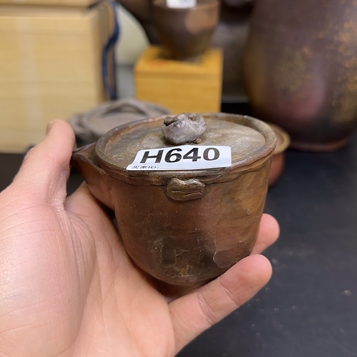 备前烧作品初代难波好阳宝瓶