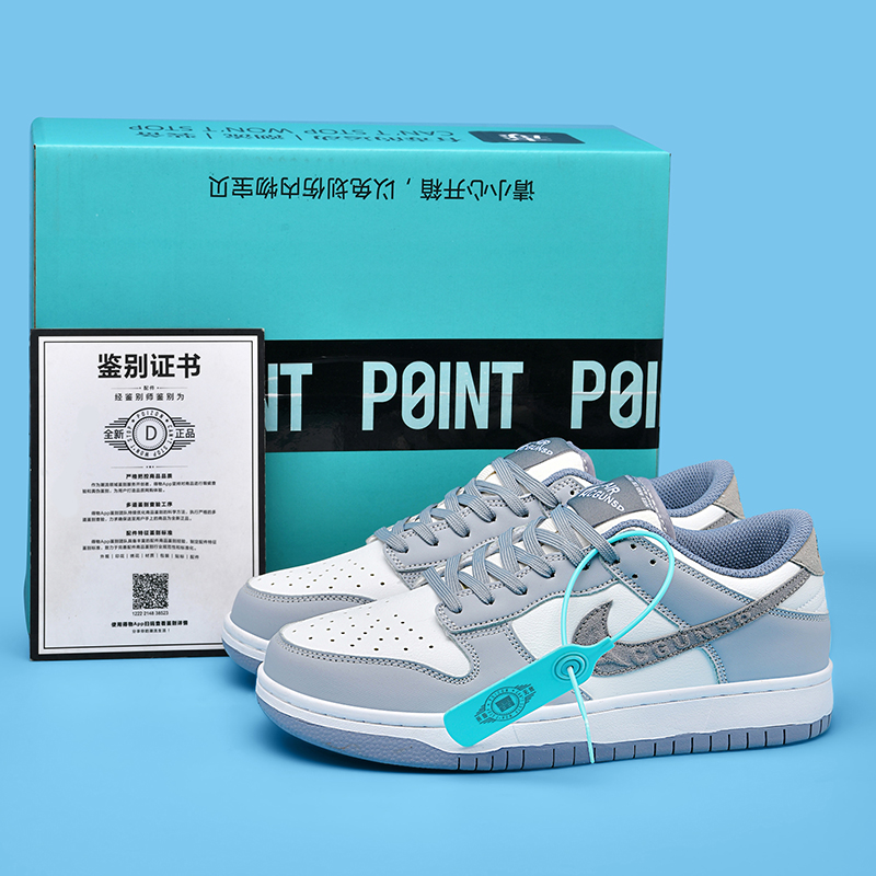 DUNK工业蓝牛仔橡胶底高品质35-45休闲板鞋