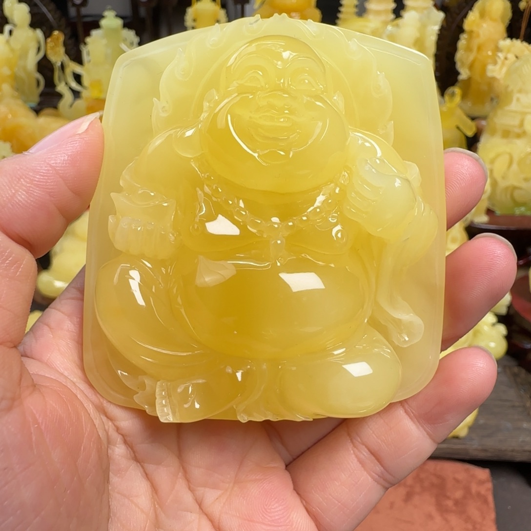 蜜蜡未镶嵌珠宝奇石