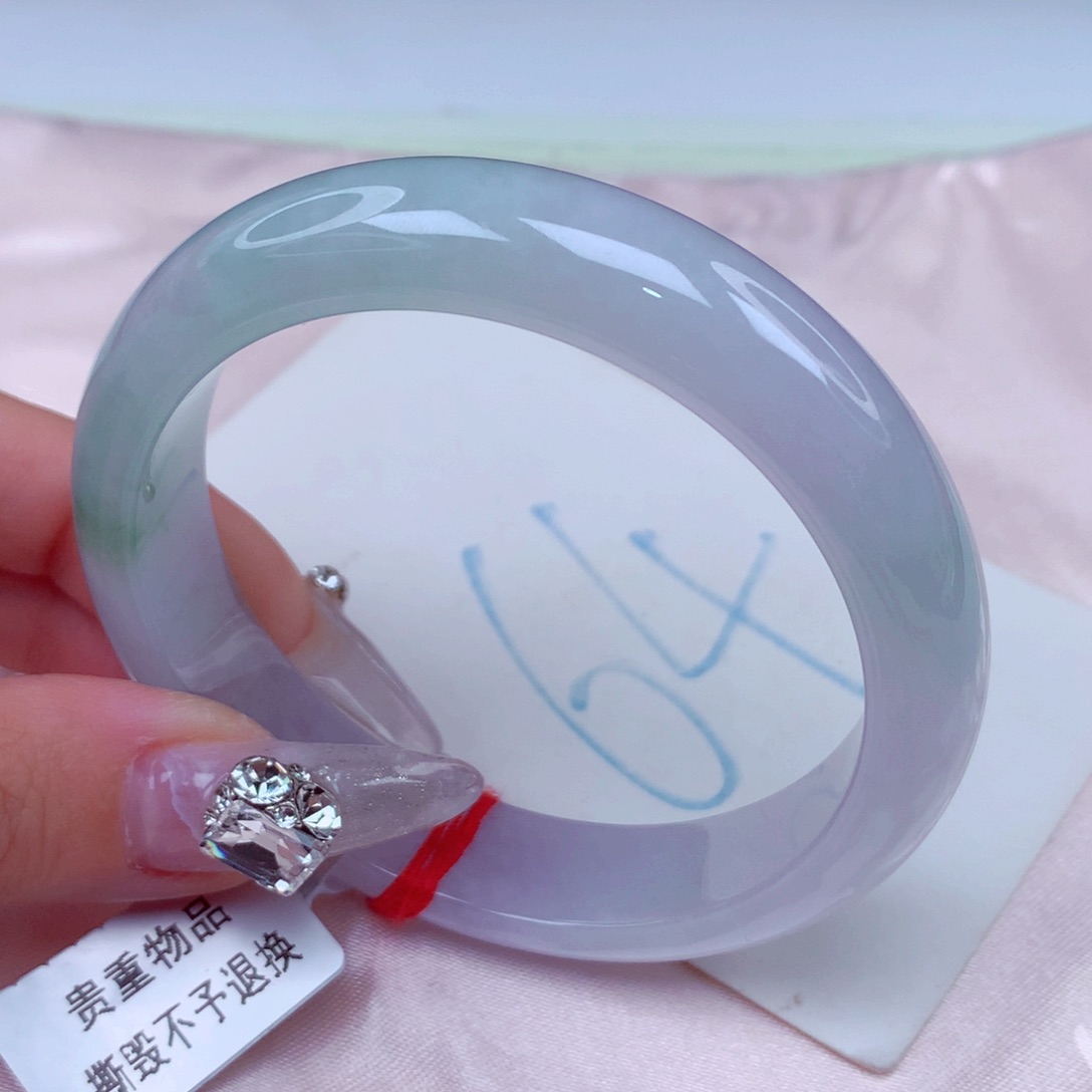 翡翠手镯未镶嵌天然缅甸翡翠A货手镯