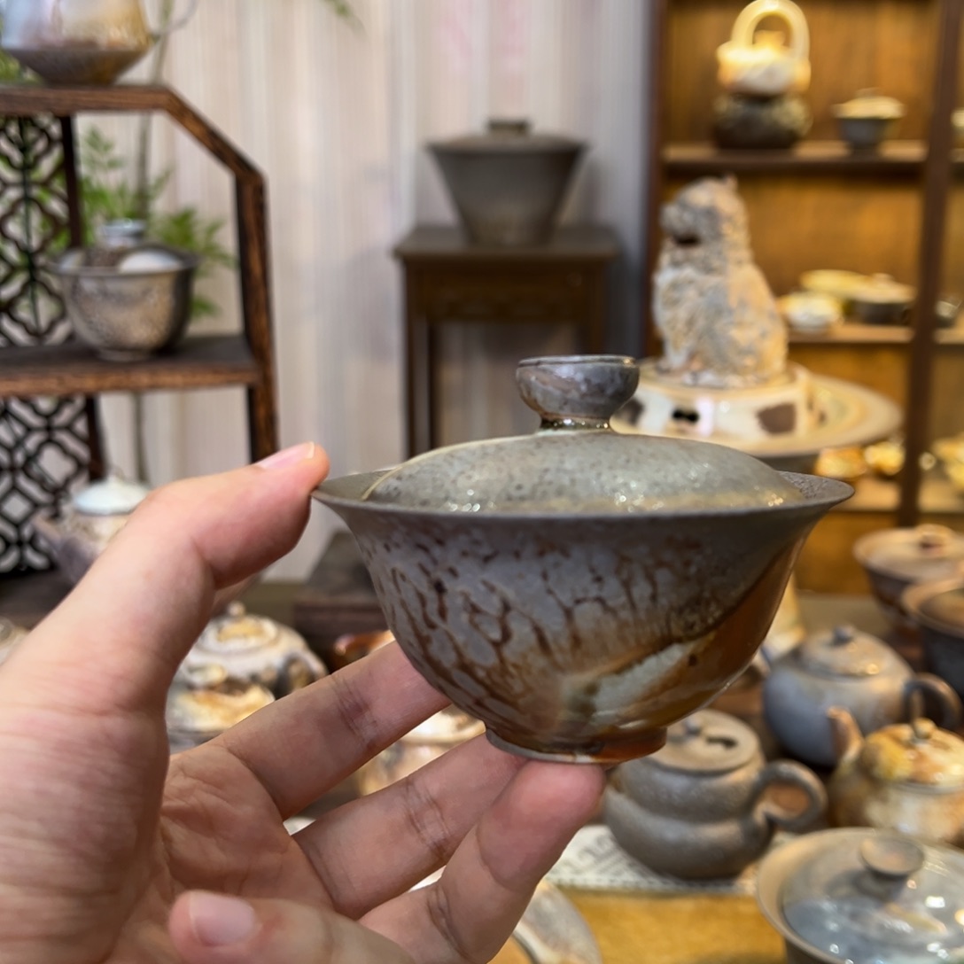 不染柴的精品盖碗
