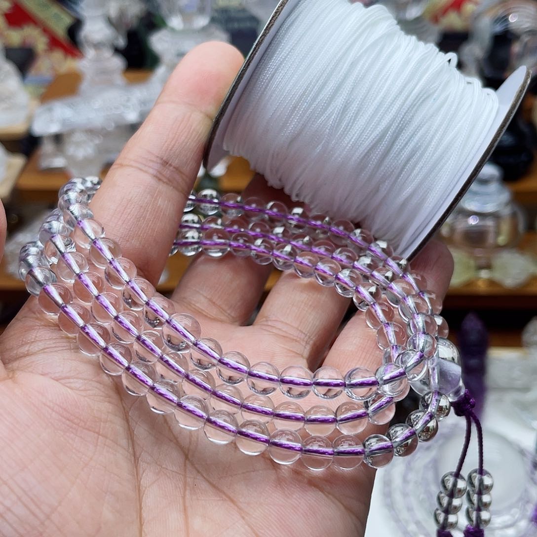 水晶颈饰未镶嵌王****6吊坠定制