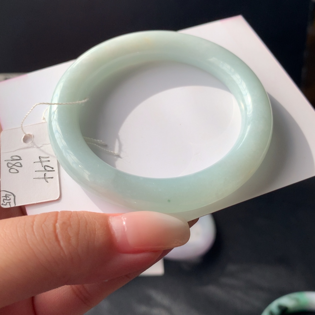 ****翡翠未镶嵌手镯49.6-9.5-9.1
