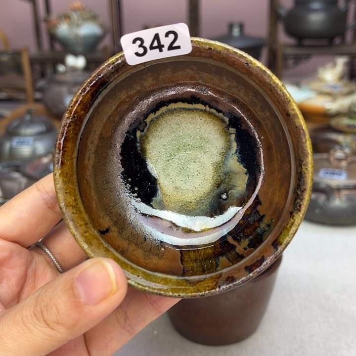 壶鲈**翁裸柴烧陶瓷茶具