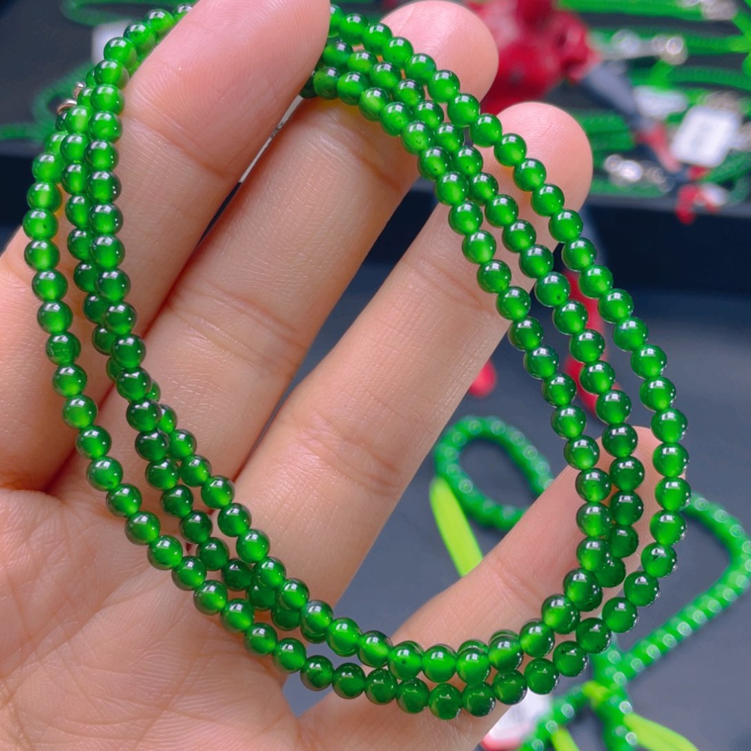 翡翠颈饰未镶嵌，1