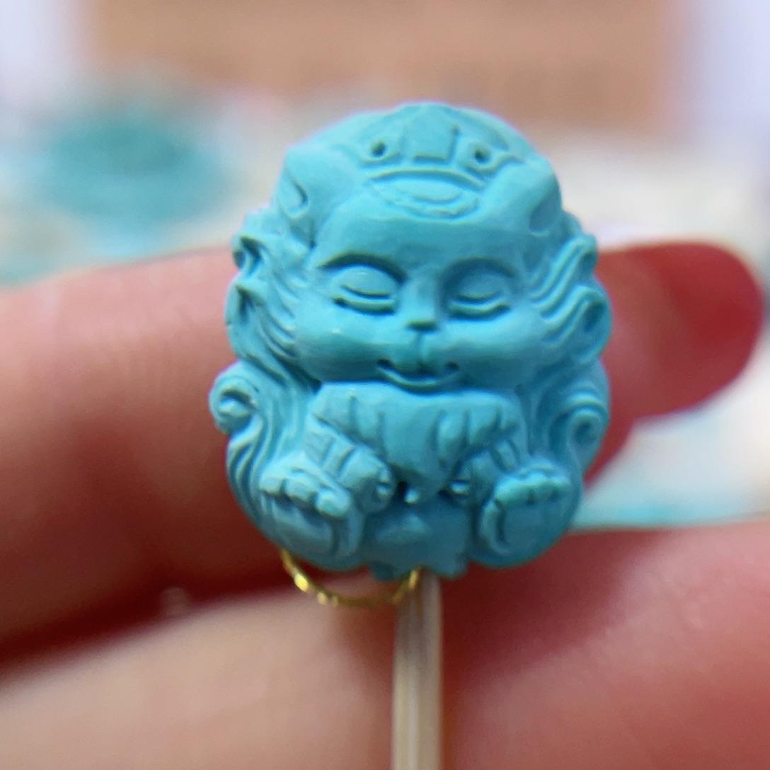 绿松石珠宝奇石未镶嵌