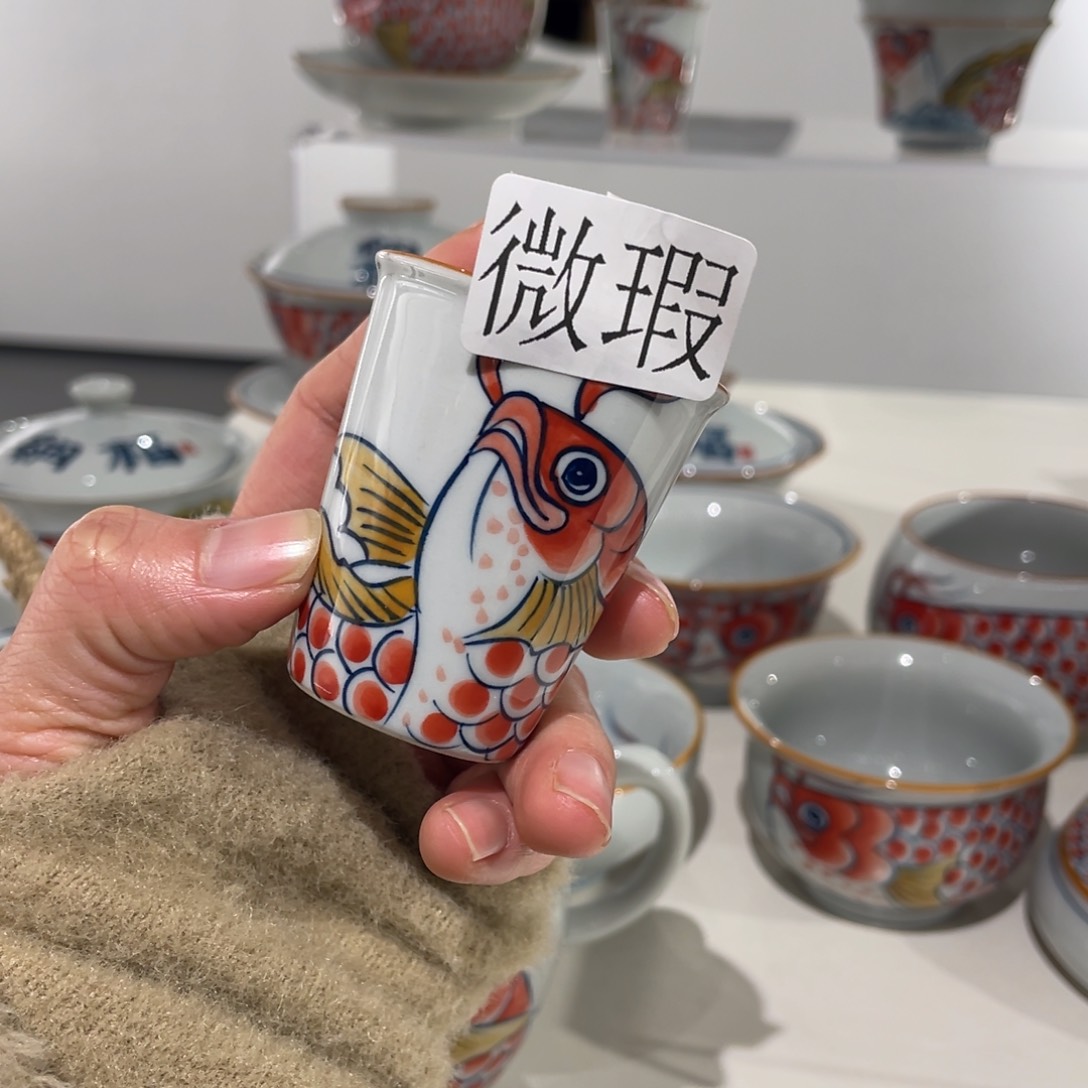 有瑕釉下彩纯手绘