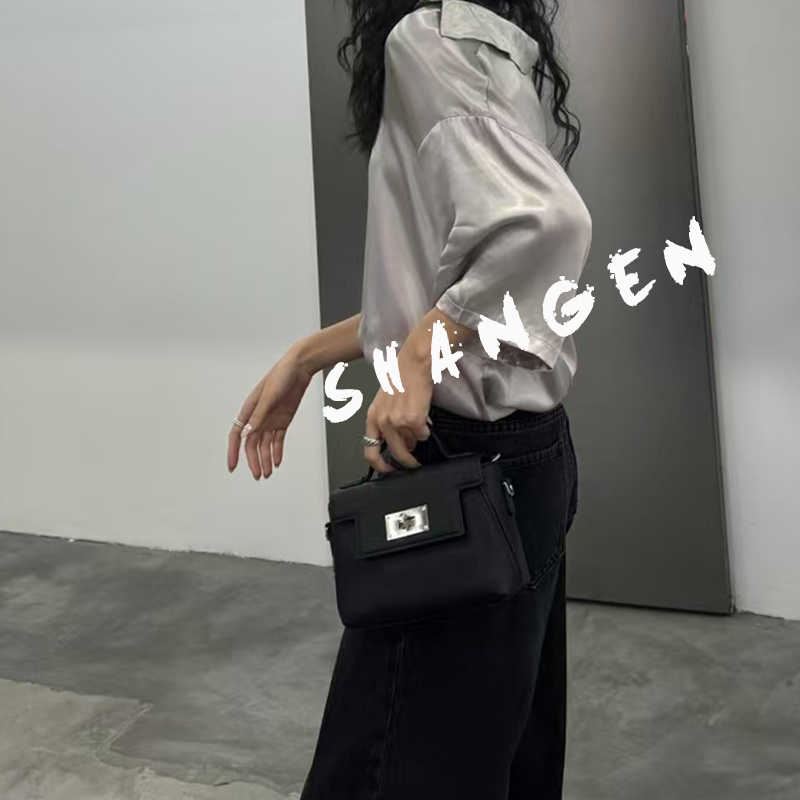 【尚恩CC】SK-82225-黑色-19*7*21轻奢时尚女士新款手提斜挎包